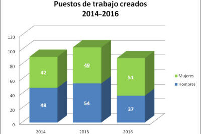 graficas puestos trabajo